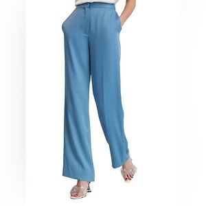 Anne Fontaine Blue High-Waisted Dress Pants – Size 42